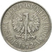 Moneda, Polonia, 50 Groszy, 1972, Warsaw, MBC, Aluminio, KM:48.1
