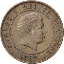 Portugal, Carlos I, 20 Reis 1892, KM 533