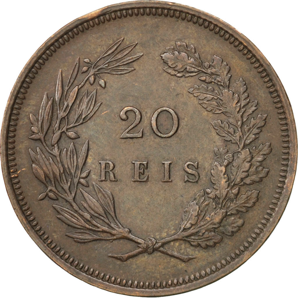 Portugal, Carlos I, 20 Reis 1892, KM 533