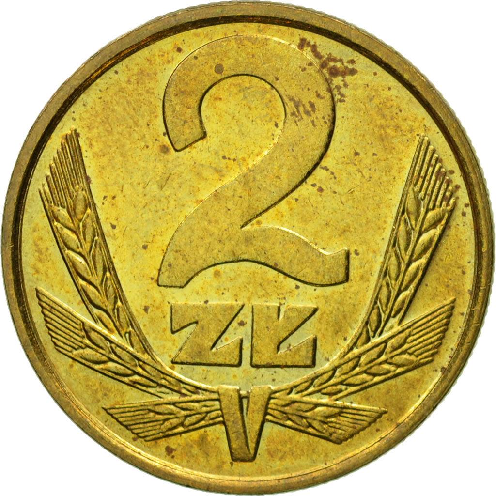 Monnaie, Pologne, 2 Zlote, 1985, Warsaw, TTB, Laiton, KM:80.1