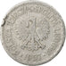 Coin, Poland, Zloty, 1957, Warsaw, VF(20-25), Aluminum, KM:49.1