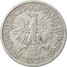 Coin, Poland, 2 Zlote, 1971, Warsaw, EF(40-45), Aluminum, KM:46
