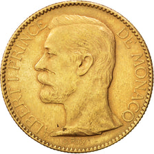 Coin, Monaco, Albert I, 100 Francs, Cent, 1904, Paris, EF(40-45), Gold, KM:105