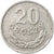Moneta, Polska, 20 Groszy, 1965, Warsaw, EF(40-45), Aluminium, KM:A47