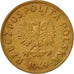 Coin, Poland, 5 Groszy, 1949, Basel, EF(40-45), Bronze, KM:41