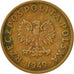 Coin, Poland, 5 Groszy, 1949, Basel, VF(30-35), Bronze, KM:41