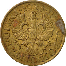 Coin, Poland, 2 Grosze, 1923, Warsaw, EF(40-45), Brass, KM:9