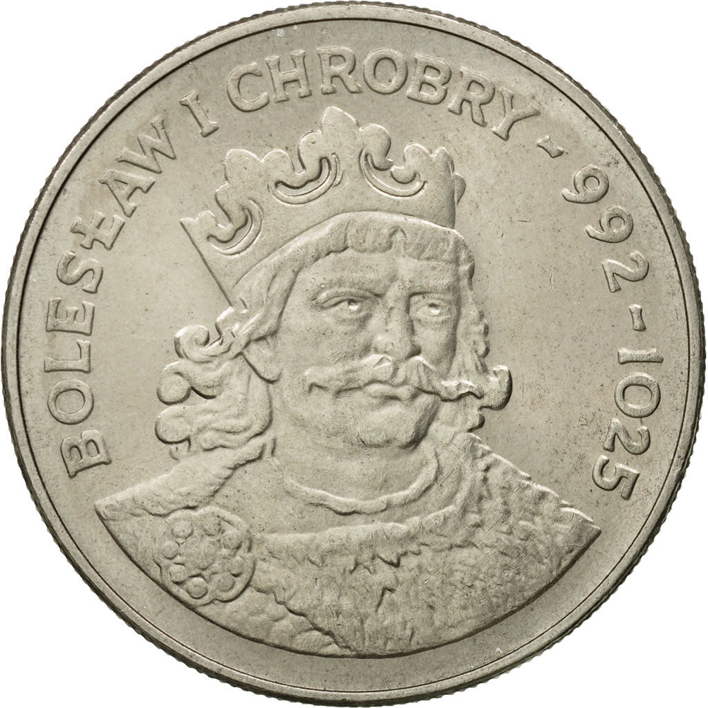 Moneta, Polonia, 50 Zlotych, 1980, Warsaw, BB+, Rame-nichel, KM:114