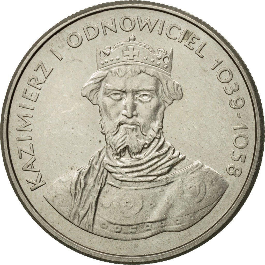 Munten, Polen, 50 Zlotych, 1980, Warsaw, ZF, Copper-nickel, KM:117