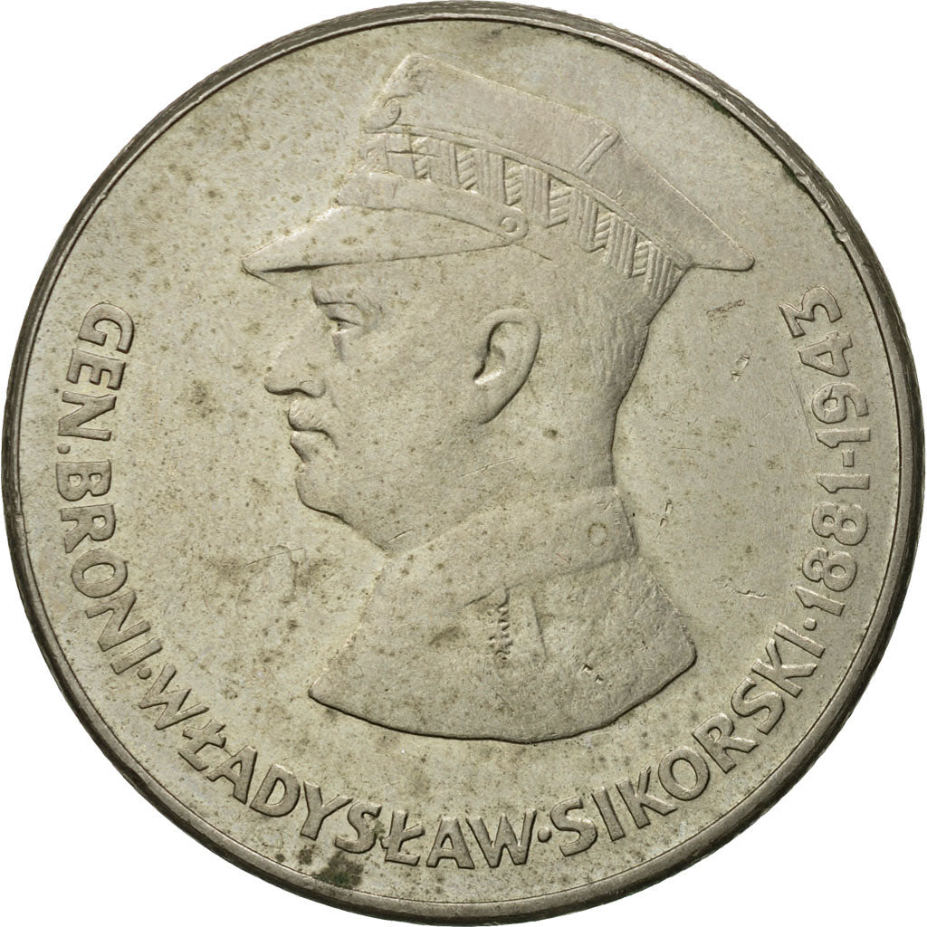Moneda, Polonia, 50 Zlotych, 1981, Warsaw, MBC, Cobre - níquel, KM:122