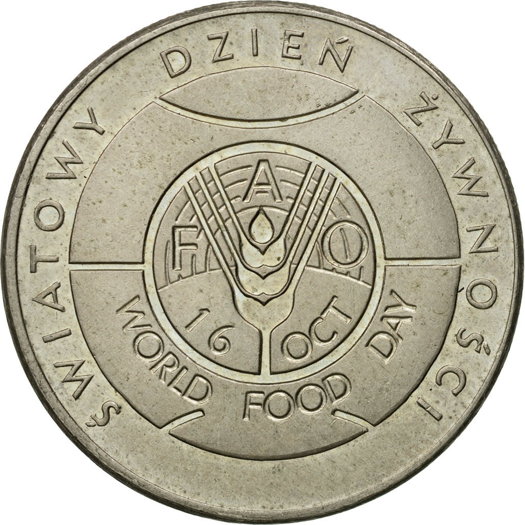 Coin, Poland, 50 Zlotych, 1981, Warsaw, EF(40-45), Copper-nickel, KM:127