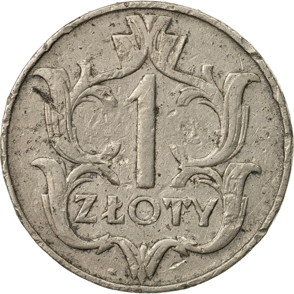Coin, Poland, Zloty, 1929, Warsaw, EF(40-45), Nickel, KM:14