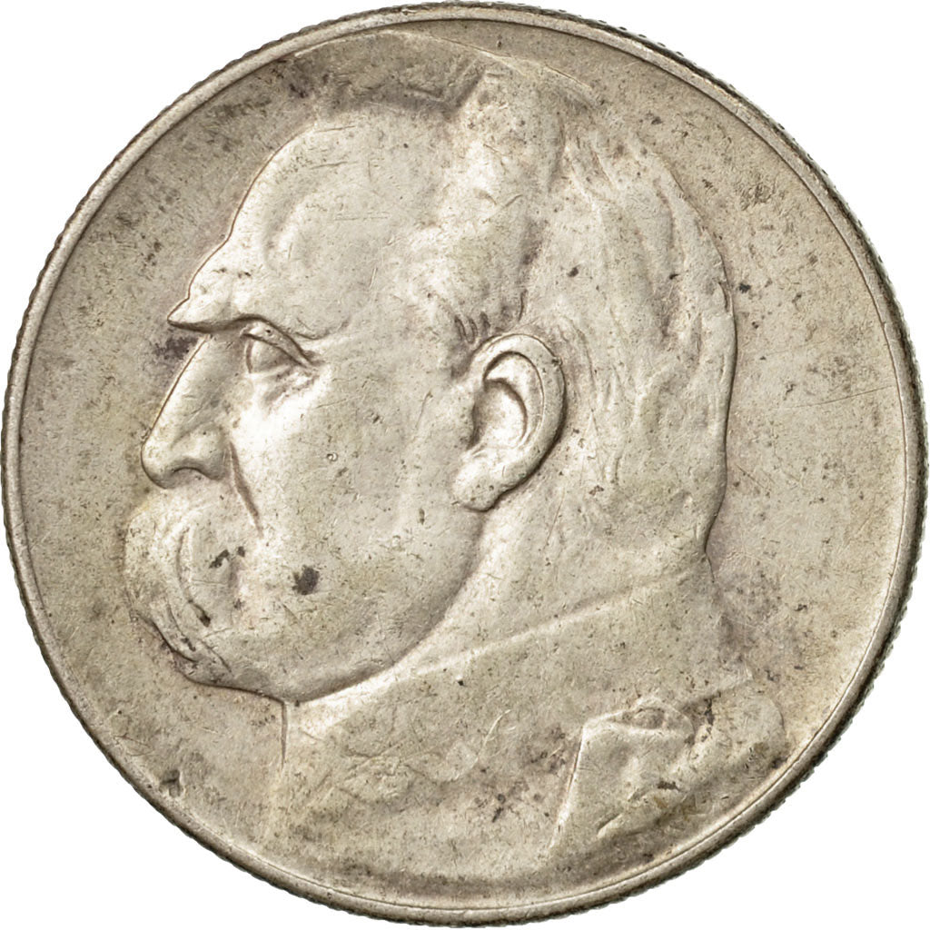 Monnaie, Pologne, 5 Zlotych, 1935, Warsaw, TB+, Argent, KM:28