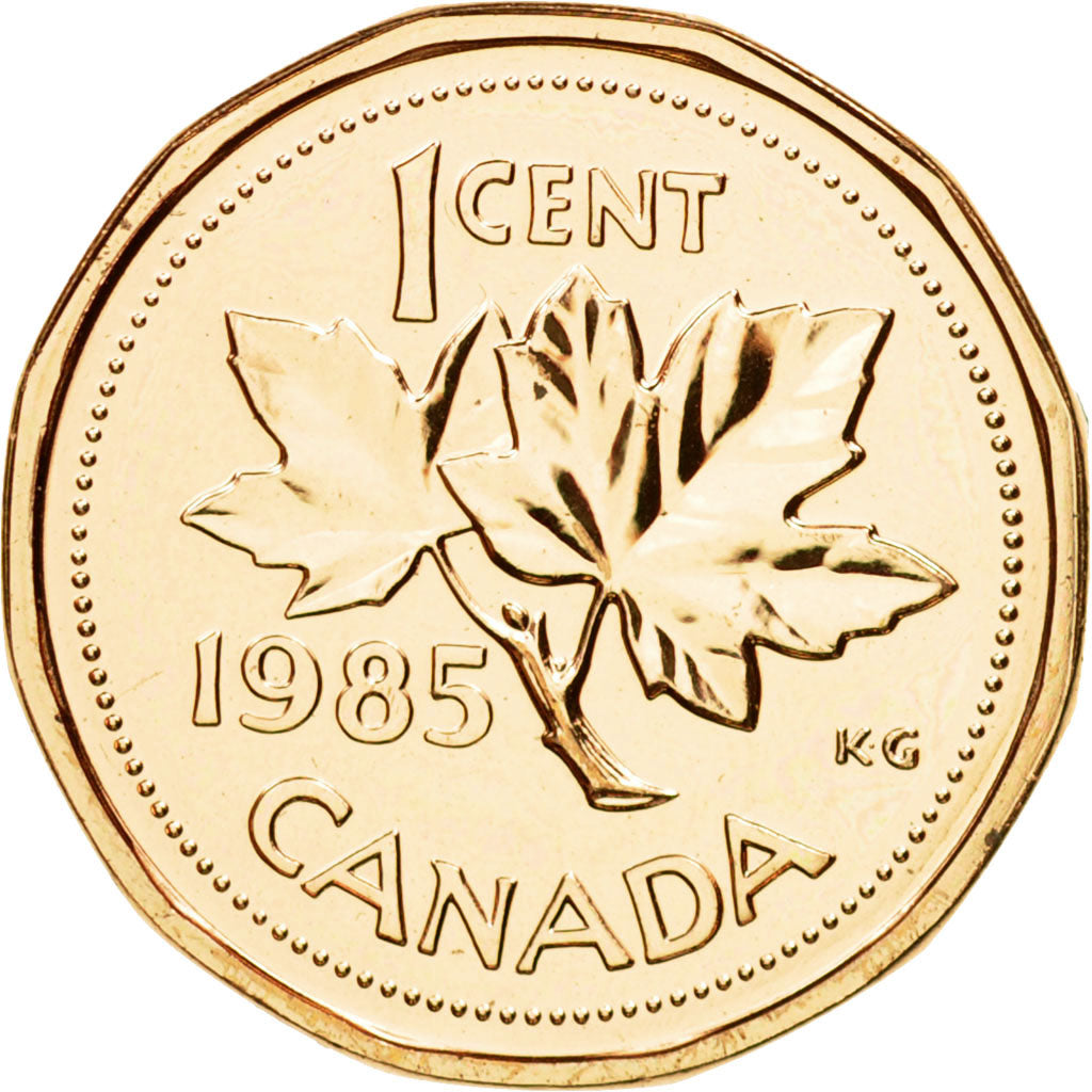 Coin, Canada, Elizabeth II, Cent, 1985, Royal Canadian Mint, Ottawa, MS(63)