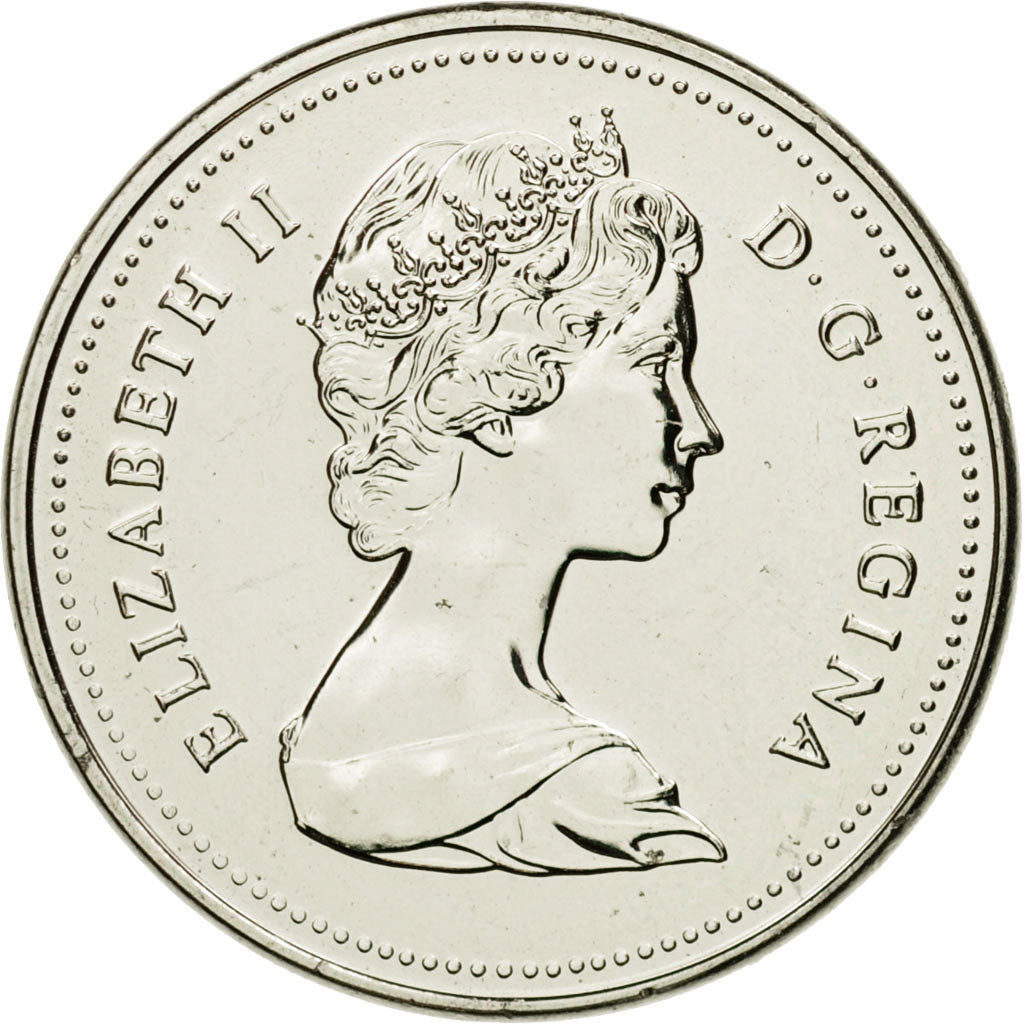 Coin, Canada, Elizabeth II, 5 Cents, 1985, Royal Canadian Mint, Ottawa, MS(63)