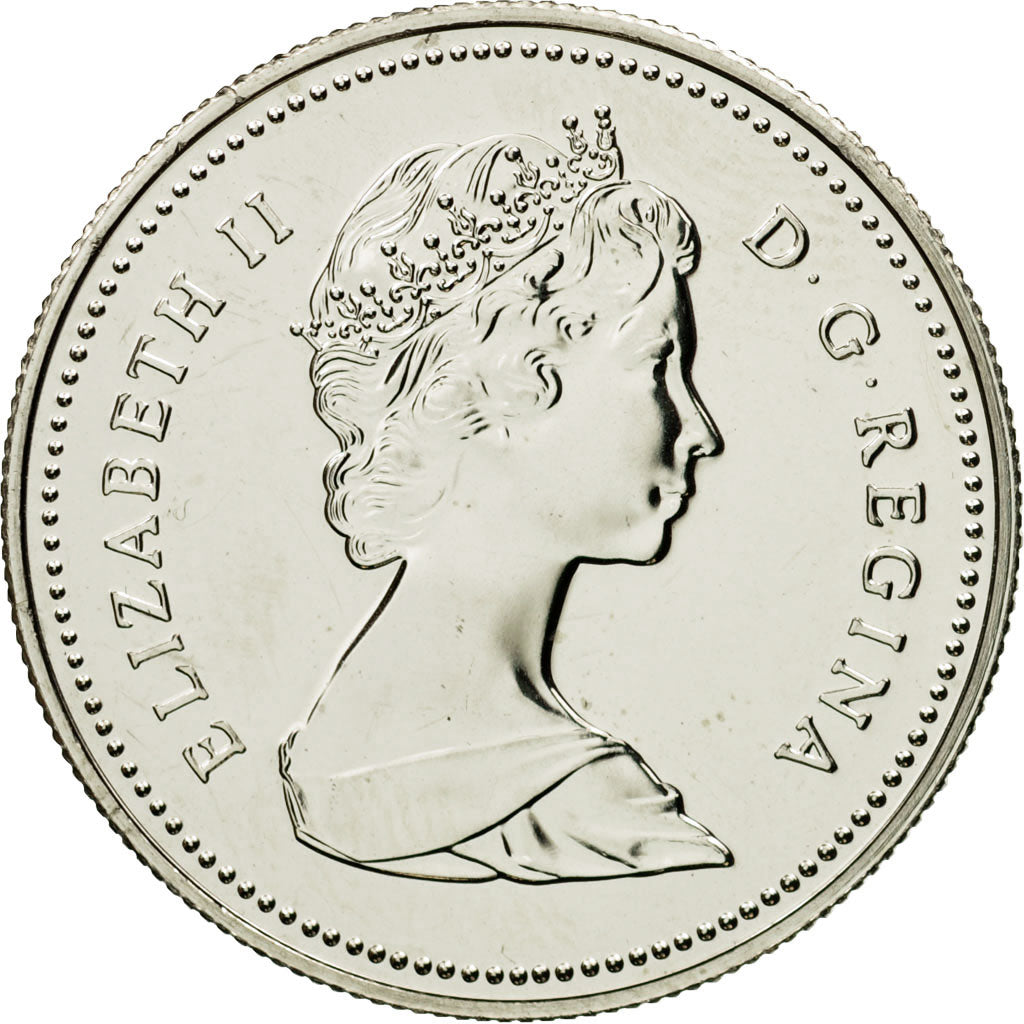 Coin, Canada, Elizabeth II, 50 Cents, 1985, Royal Canadian Mint, Ottawa, MS(63)