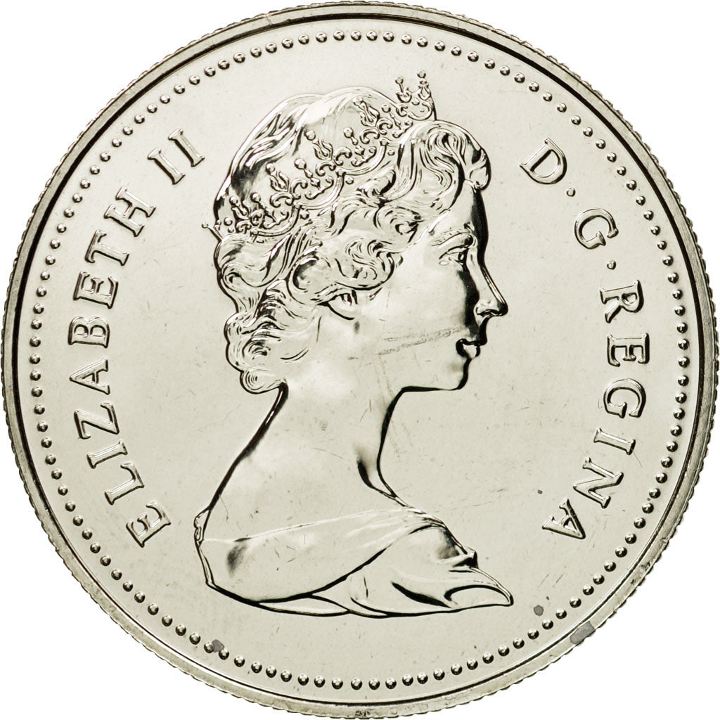 Coin, Canada, Elizabeth II, Dollar, 1985, Royal Canadian Mint, Ottawa, MS(63)