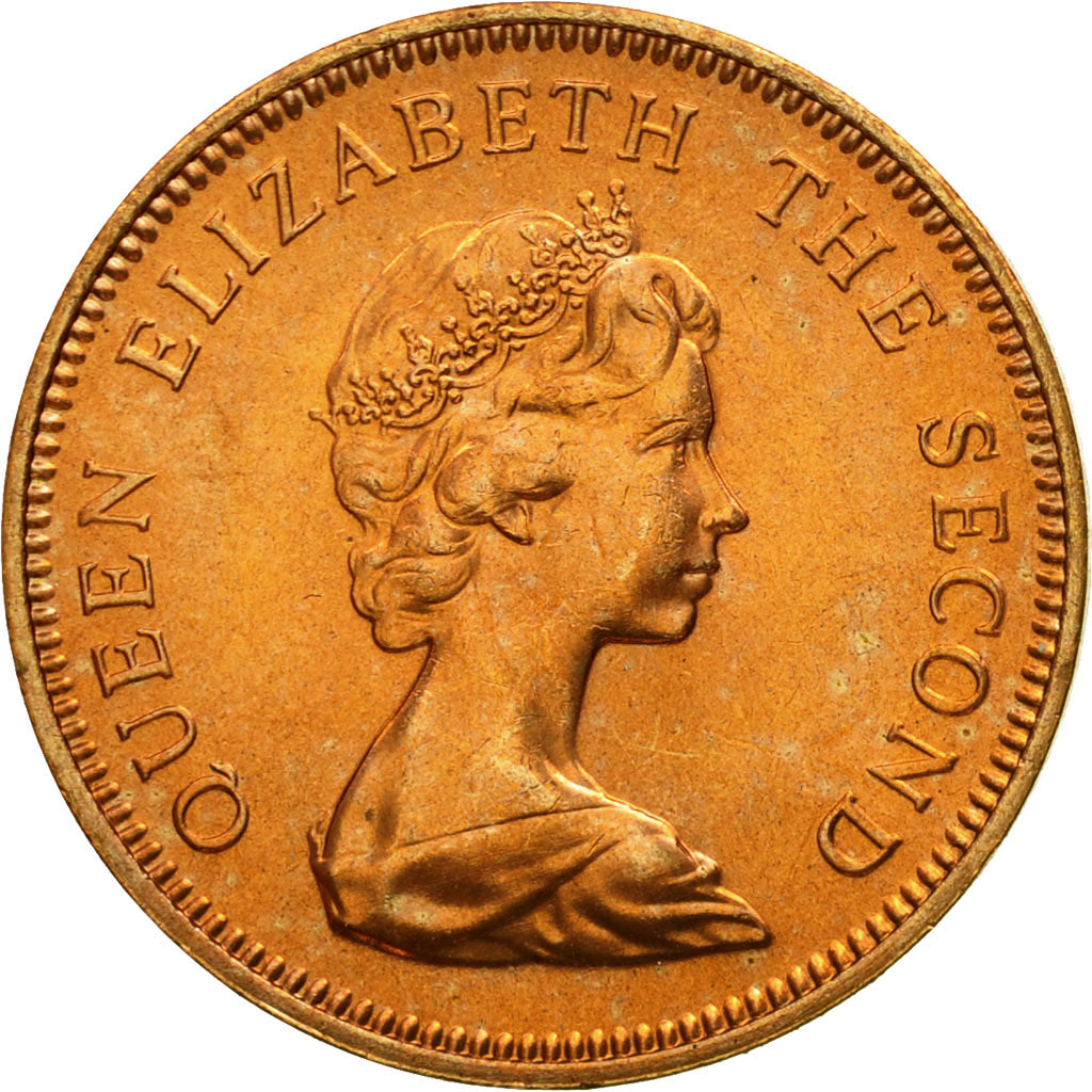 Coin, Falkland Islands, Elizabeth II, Penny, 1982, MS(63), Bronze, KM:2