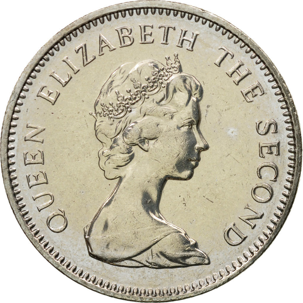 Coin, Falkland Islands, Elizabeth II, 5 Pence, 1982, MS(63), Copper-nickel