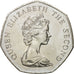 Coin, Falkland Islands, Elizabeth II, 50 Pence, 1982, MS(63), Copper-nickel