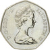 Coin, Great Britain, Elizabeth II, 50 Pence, 1973, MS(60-62), Copper-nickel