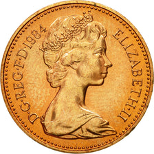 Coin, Great Britain, Elizabeth II, Penny, 1984, MS(63), Bronze, KM:927