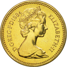 Coin, Great Britain, Elizabeth II, Pound, 1984, MS(63), Nickel-brass, KM:934