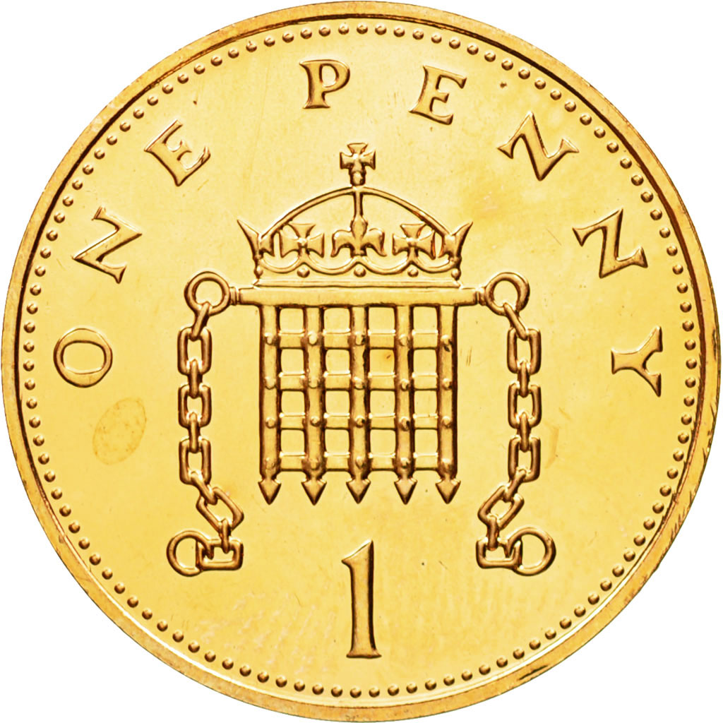Coin, Great Britain, Elizabeth II, Penny, 1985, MS(63), Bronze, KM:935