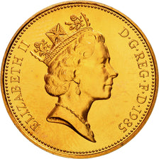 Coin, Great Britain, Elizabeth II, 2 Pence, 1985, MS(63), Bronze, KM:936