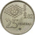 Munten, Spanje, Juan Carlos I, 25 Pesetas, 1980, UNC-, Copper-nickel, KM:818