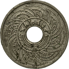 Coin, Thailand, Rama VI, 5 Satang, 1937, MS(60-62), Nickel, KM:36