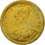 Moneda, Tailandia, Rama IX, 5 Satang, 1957, MBC, Aluminio - bronce, KM:78