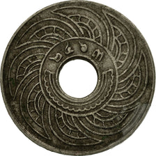 Coin, Thailand, Rama VI, 10 Satang, 1937, EF(40-45), Nickel, KM:37