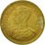 Moneda, Tailandia, Rama IX, 25 Satang = 1/4 Baht, 1957, MBC, Aluminio - bronce
