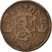 Coin, Sweden, Frederick I, 2 Ore, S.M., 1747, VF(30-35), Copper, KM:437