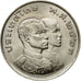 Coin, Thailand, Rama IX, Baht, 1977, AU(55-58), Bronze, KM:114a