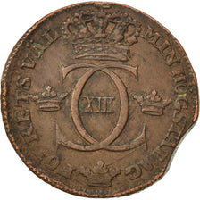 Coin, Sweden, Carl XIII, 1/2 Skilling, 1817, EF(40-45), Copper, KM:590