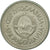 Moneta, Jugosławia, 10 Dinara, 1986, EF(40-45), Miedź-Nikiel, KM:89