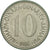 Coin, Yugoslavia, 10 Dinara, 1986, EF(40-45), Copper-nickel, KM:89