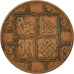BHUTAN, Pice, 1951, KM #27, EF(40-45), Bronze, 21.28, 2.96