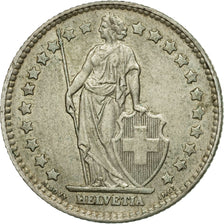 Coin, Switzerland, Franc, 1962, Bern, EF(40-45), Silver, KM:24