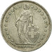 Coin, Switzerland, Franc, 1962, Bern, EF(40-45), Silver, KM:24