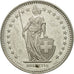 Coin, Switzerland, Franc, 1987, Bern, AU(55-58), Copper-nickel, KM:24a.3