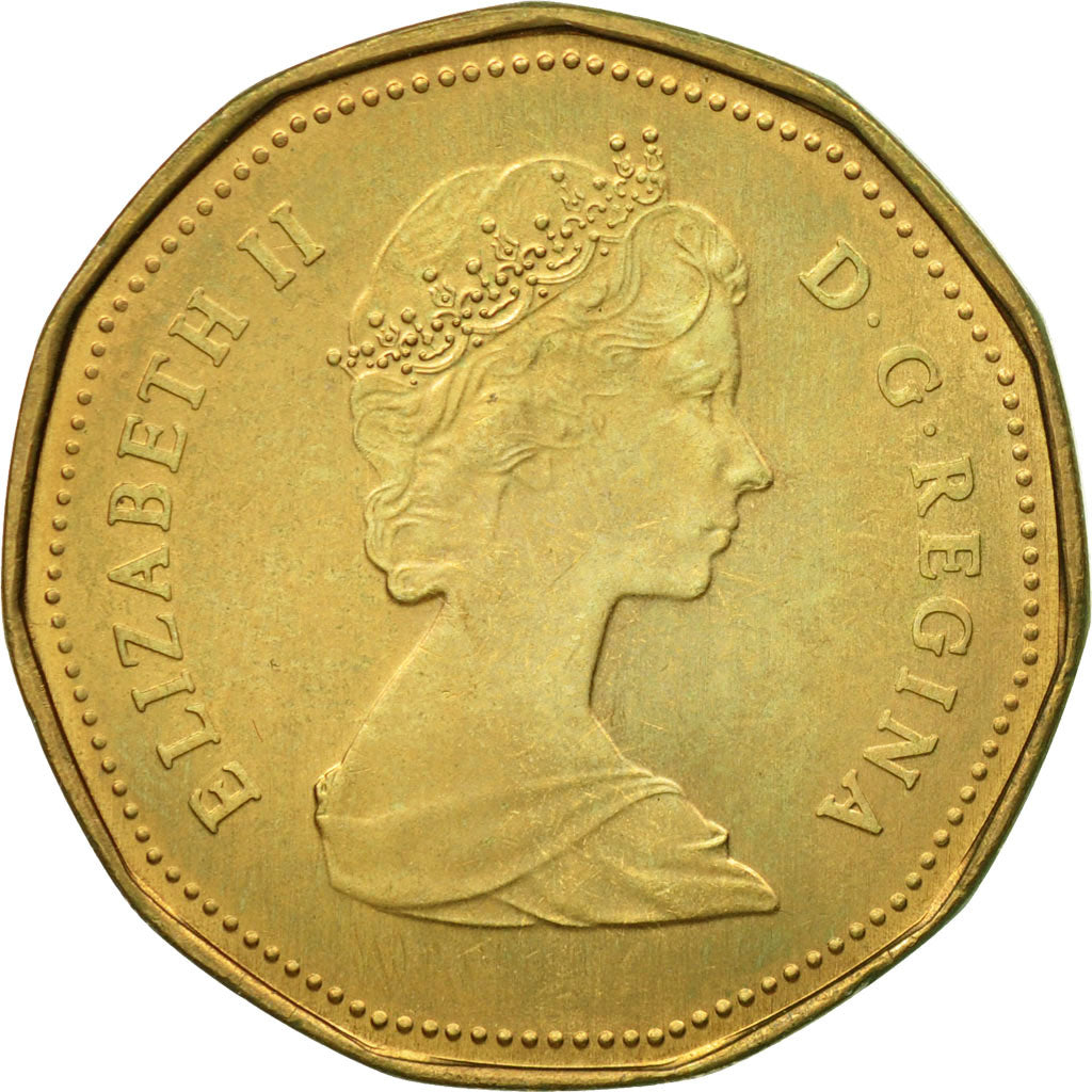 Coin, Canada, Elizabeth II, Dollar, 1987, Royal Canadian Mint, Ottawa