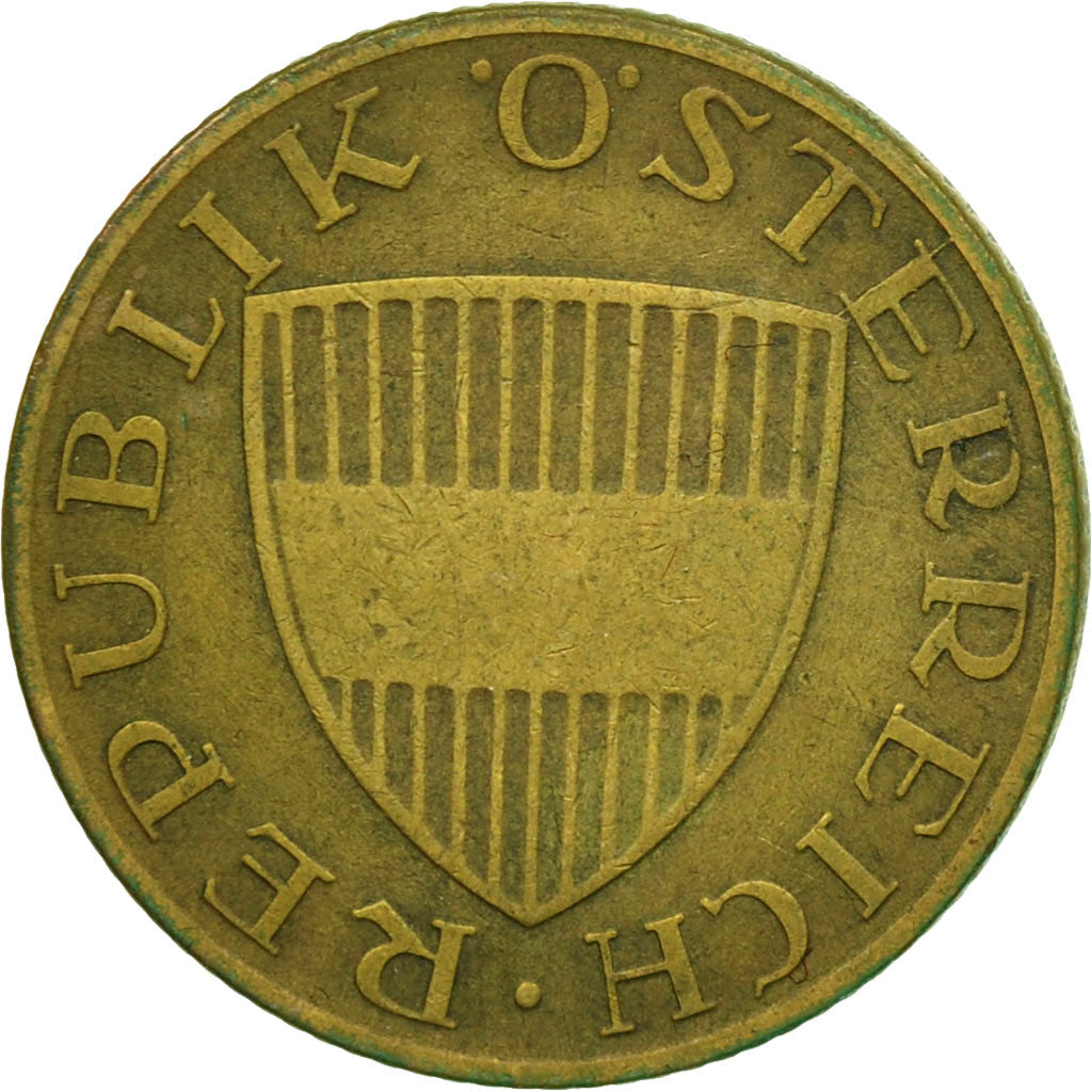 Coin, Austria, 50 Groschen, 1966, EF(40-45), Aluminum-Bronze, KM:2885