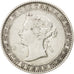 CEYLON, 25 Cents, 1893, KM #95, AU(55-58), Silver, 2.90