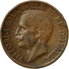 Coin, Italy, Vittorio Emanuele III, 10 Centesimi, 1921, Rome, EF(40-45), Bronze