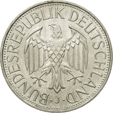 Coin, GERMANY - FEDERAL REPUBLIC, Mark, 1989, Hambourg, AU(55-58)