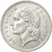 Moneta, Francja, Lavrillier, 5 Francs, 1949, Paris, AU(55-58), Aluminium