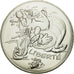 France, 10 Euro, Liberté Astérix, Obélix, 2015, MS(64), Silver